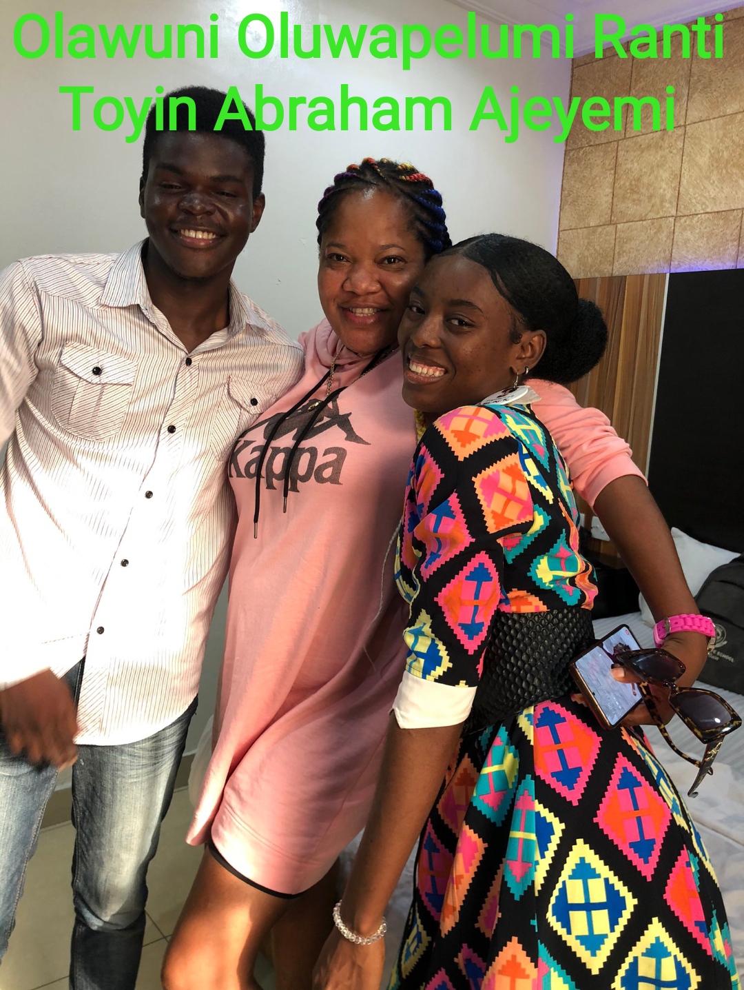 Toyin Abraham And Olawuni Oluwapelumi